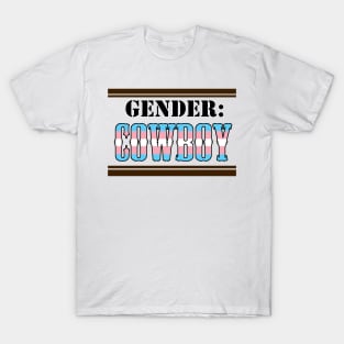 Gender: COWBOY - Trans Colors T-Shirt